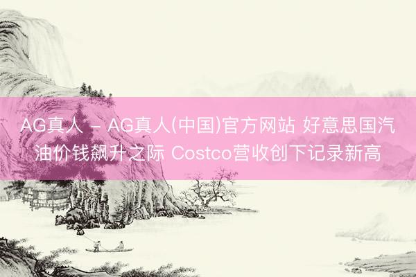 AG真人 - AG真人(中国)官方网站 好意思国汽油价钱飙升之际 Costco营收创下记录新高